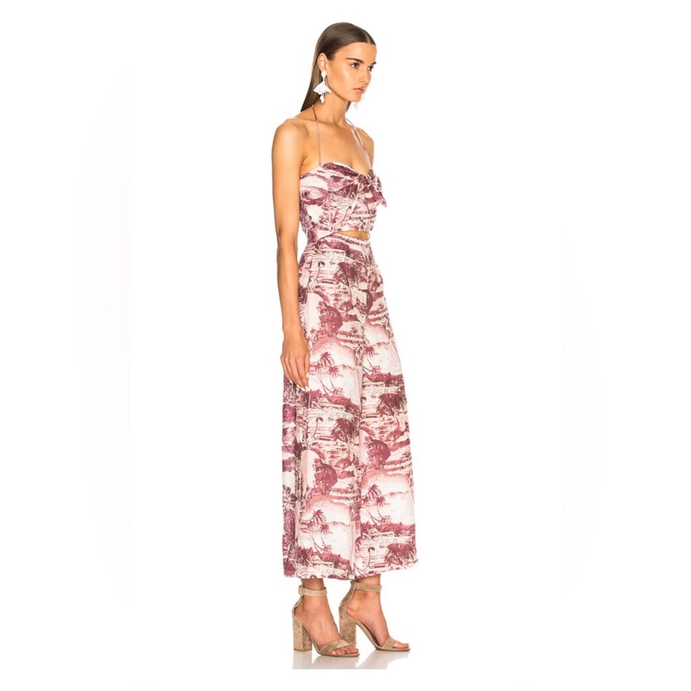 ZIMMERMANN Kali Hawaiian Jumpsuit Size Zimmermann 2 - Picture 2 of 5